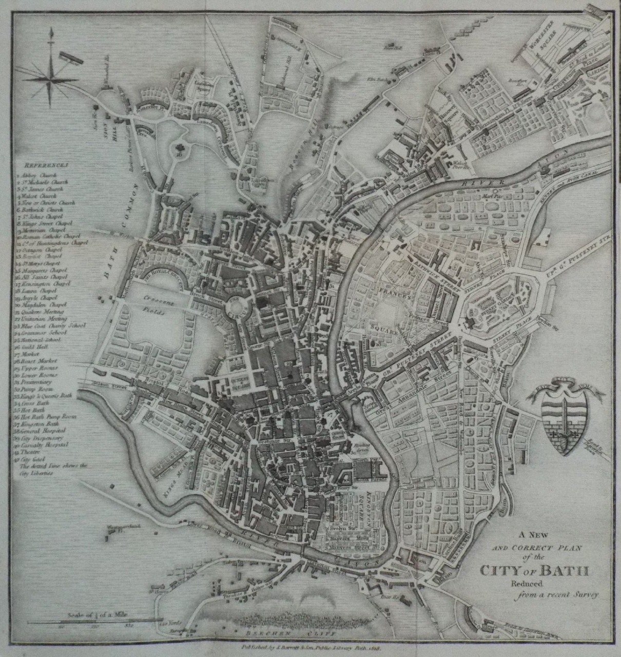 Map of Bath - Bath